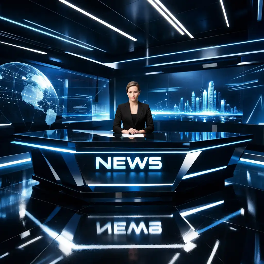 Abstrakcyjna wizualizacja cyber-minimalistycznego interfejsu w ciemnej, neonowej palecie barw
